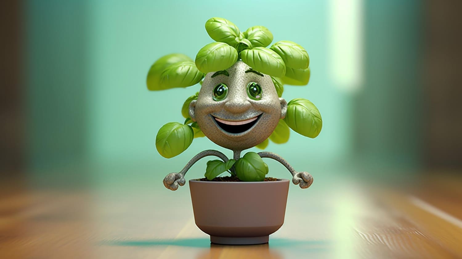 smiling plant